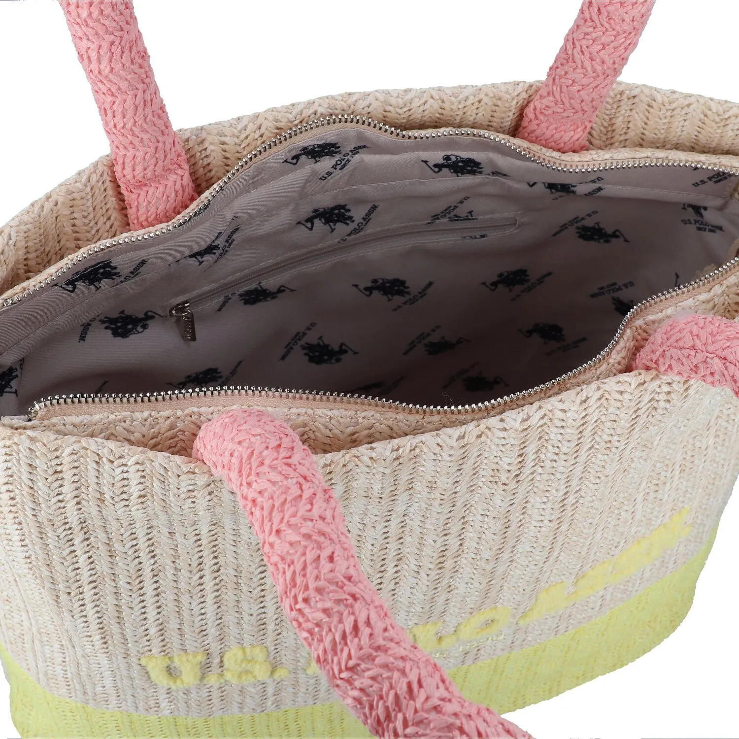 U.S. Polo Assn. Straw 04 Borsa a tracolla 38 cm