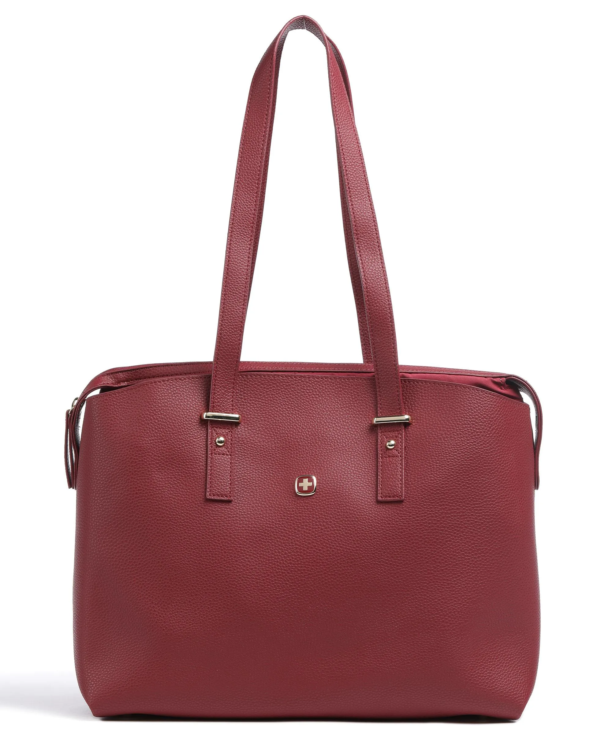  Wenger Women's RosaElli Borsa shopper 14″ pelle sintetica rosso  