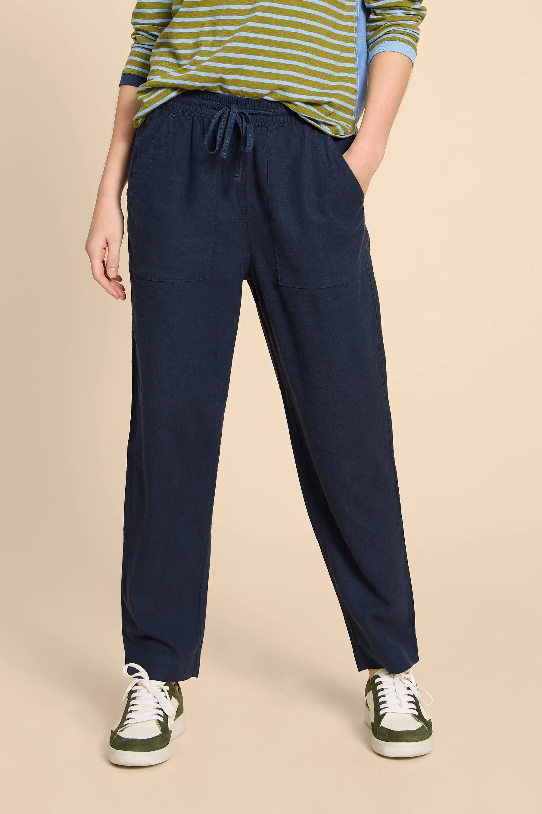 White Stuff Elle - Blend Pantaloni in lino