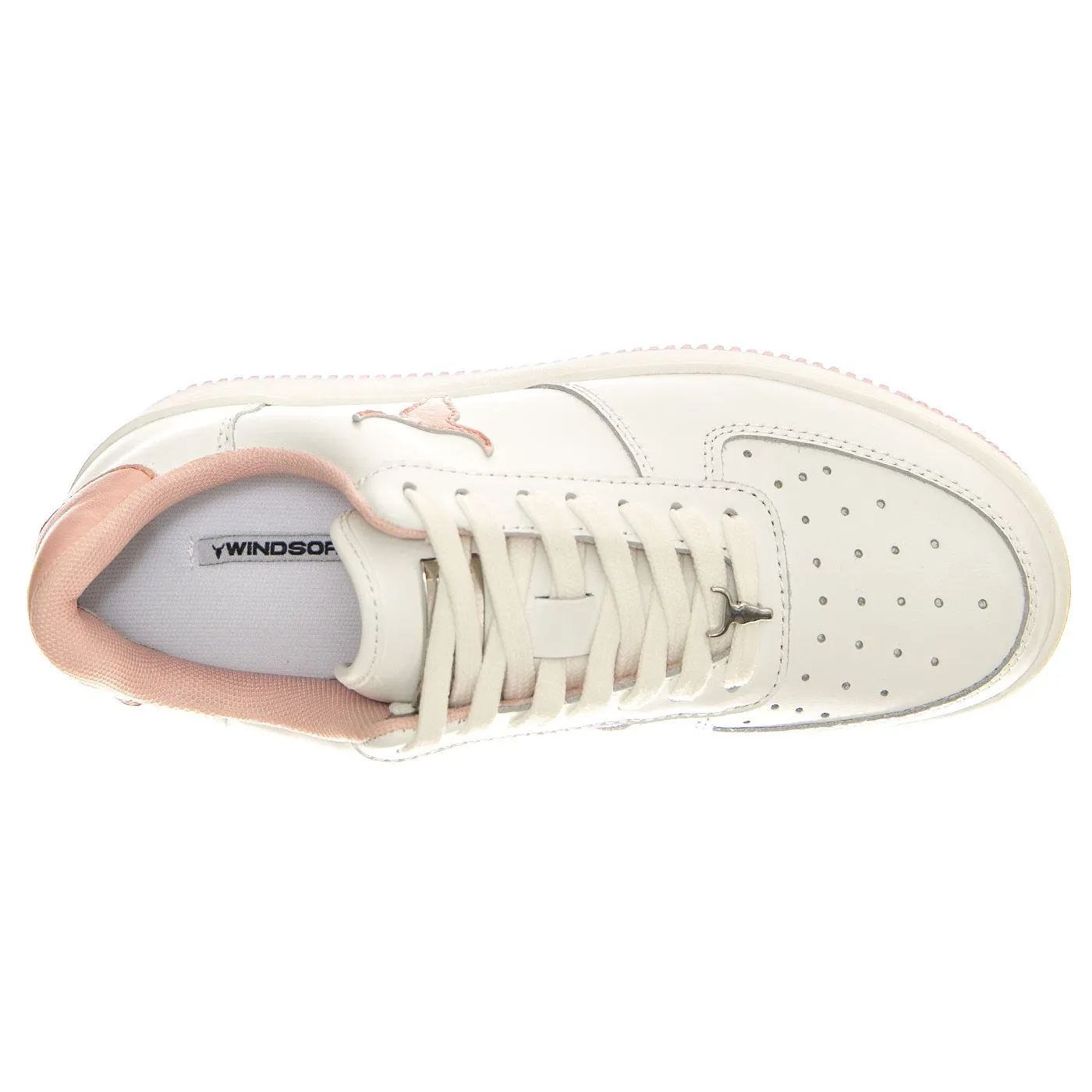Windsor Smith Recharge White + Blossom Leather - Scarpe Donna Bianche    