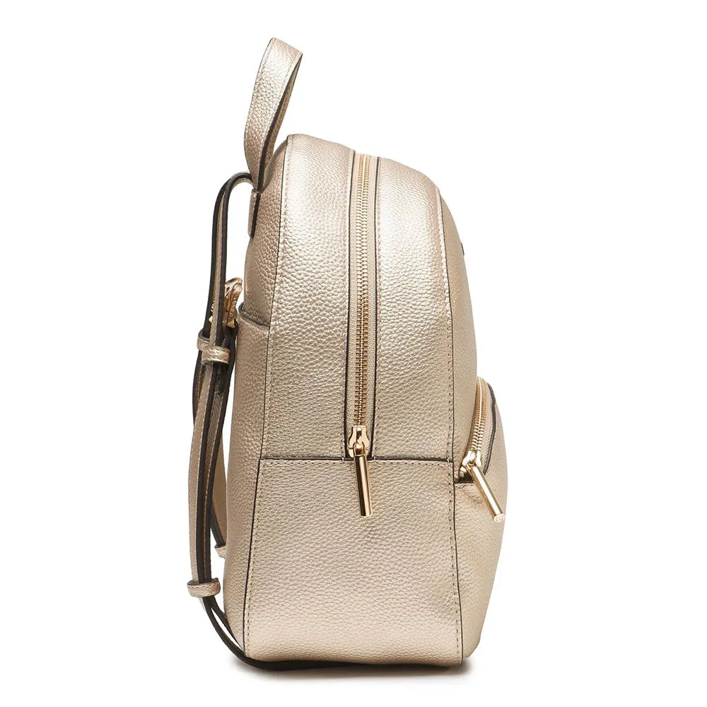 Zaino Donna LIU JO effetto Bottalato Light Gold AF3380